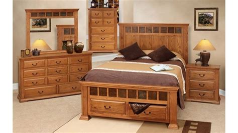 Rustic Oak Bedroom Furniture